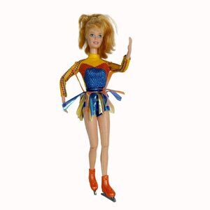 Vintage Olympic Winter Games Salt Lake 2002 Star Skater Barbie - Special Edition